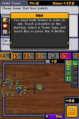 Screenshot Desktop Tower Defense
