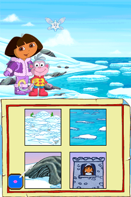 Screenshot Dora L'Exploratrice : Dora Sauve la Princesse des Neiges