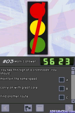Screenshot Driving Theory Training