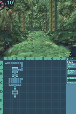 Screenshot Etrian Odyssey