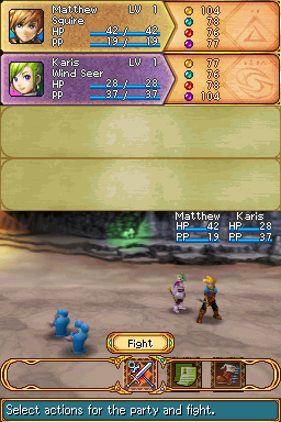 Screenshot Golden Sun : Obscure Aurore