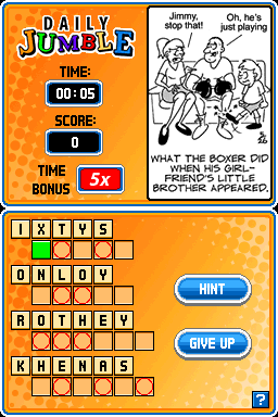 Screenshot Jumble Madness