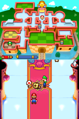 Screenshot Mario & Luigi : Partners in Time