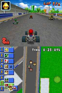 Screenshot Mario Kart DS