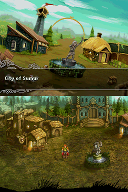 Screenshot Mazes of Fate DS