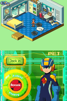 Screenshot Mega Man Battle Network 5 : Double Team DS