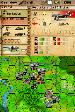 Screenshot Panzer Tactics Ds