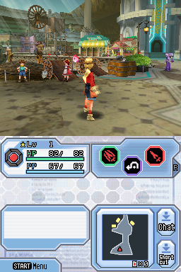 Screenshot Phantasy Star 0