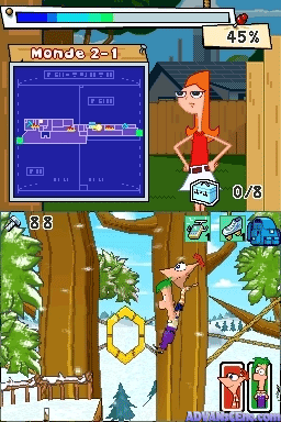 Screenshot Phineas And Ferb - 2 Disney Games