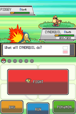 Screenshot Pokémon Version Or: HeartGold