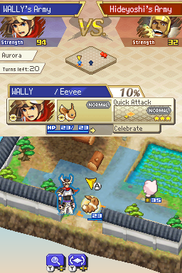 Screenshot Pokémon Plus Nobunaga no Yabou