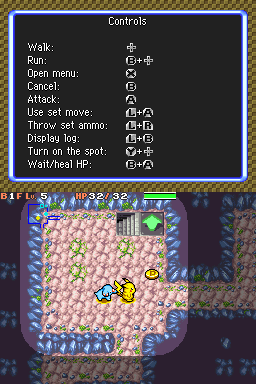 Screenshot Pokémon Donjon Mystère : Explorateurs du Ciel
