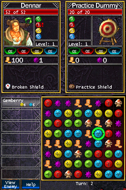Screenshot Puzzle Quest : Challenge of the Warlords