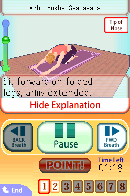 Screenshot Quick Yoga Training: Learn in Minutes a Day