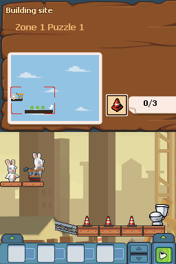 Screenshot The Lapins Crétins : La Grosse Aventure