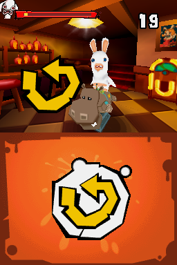 Screenshot Rayman contre les Lapins encore plus Crétins