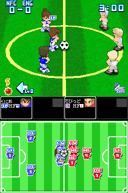 Screenshot Kunio-Kun no Chou Nekketsu! Soccer League Plus World Hyper Cup Hen