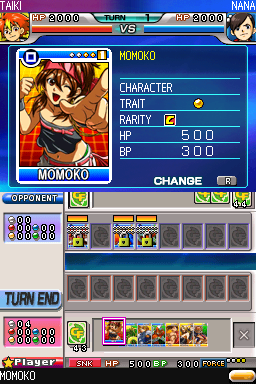 Screenshot SNK vs. Capcom: Card Fighters DS