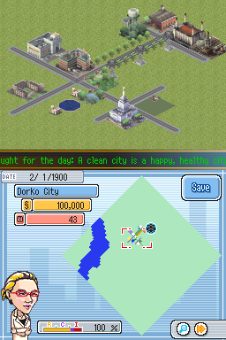 Screenshot SimCity DS