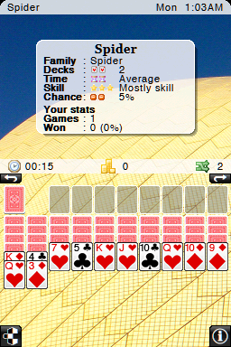 Screenshot Solitaire Overload