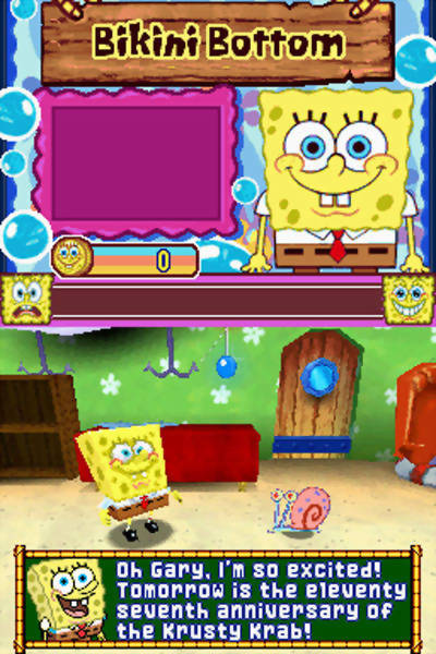 Screenshot SpongeBob's Truth or Square