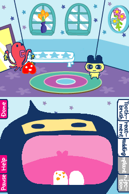 Screenshot Tamagotchi Connexion - Corner Shop