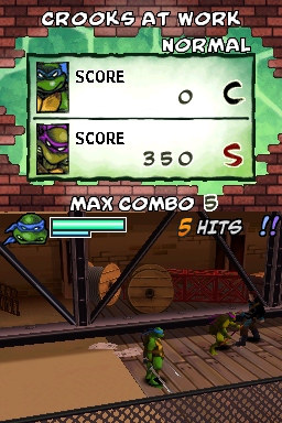 Screenshot Teenage Mutant Ninja Turtles - Arcade Attack