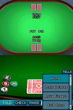 Screenshot Texas Hold 'em Poker Ds