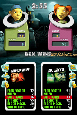 Screenshot Top Trumps - Horror & Predators