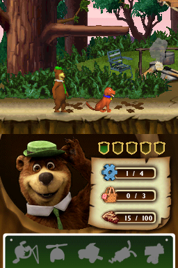 Screenshot Yogi l'Ours - Le Jeu Vidéo
