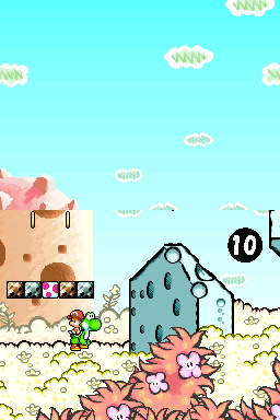 Screenshot Yoshi's Island DS