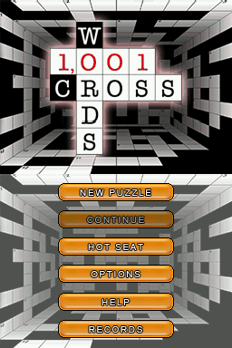 Screenshot 1001 Crosswords