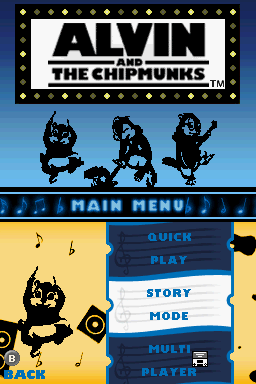 Screenshot Alvin et les Chipmunks