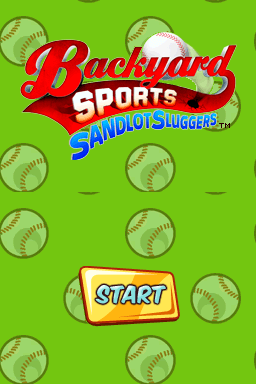 Screenshot Backyard Sports - Sandlot Sluggers