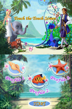 Screenshot Barbie Princesse De L'île Merveilleuse