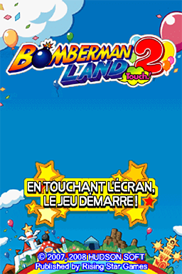 Screenshot Touch! Bomberman Land : Star Bomber no Miracle * World
