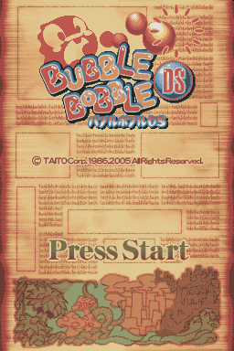 Screenshot Bubble Bobble Revolution