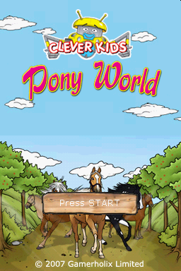 Screenshot Clever Kids : Pony World