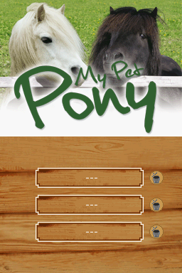 Screenshot Mon Ami le Poney