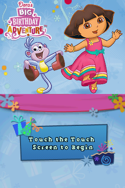 Screenshot Dora l'Exploratrice : Joyeux Anniversaire