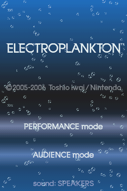 Screenshot Electroplankton