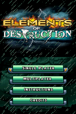 Screenshot Elements of Destruction