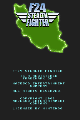 Screenshot F24 Stealth Fighter