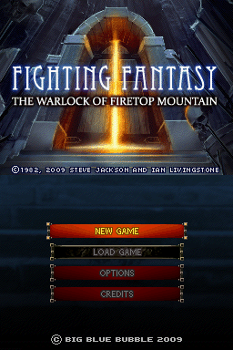 Screenshot Fighting Fantasy - The Warlock Of Firetop Mountain