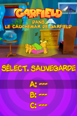 Screenshot Le Cauchemar de Garfield