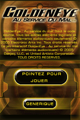 Screenshot GoldenEye - Au Service du Mal