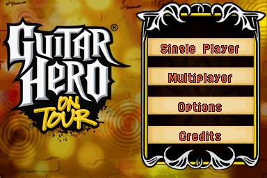 Screenshot Guitar Hero - On Tour