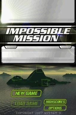 Screenshot Impossible Mission
