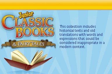 Screenshot Junior Classic Books