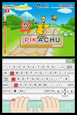 Screenshot Apprends avec Pokemon A la Conquete du Clavier